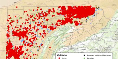 Pennsylvania Unconventional Natural Gas Wells