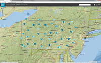 Thubnail for Macroinvertebrate Water Monitoring Map